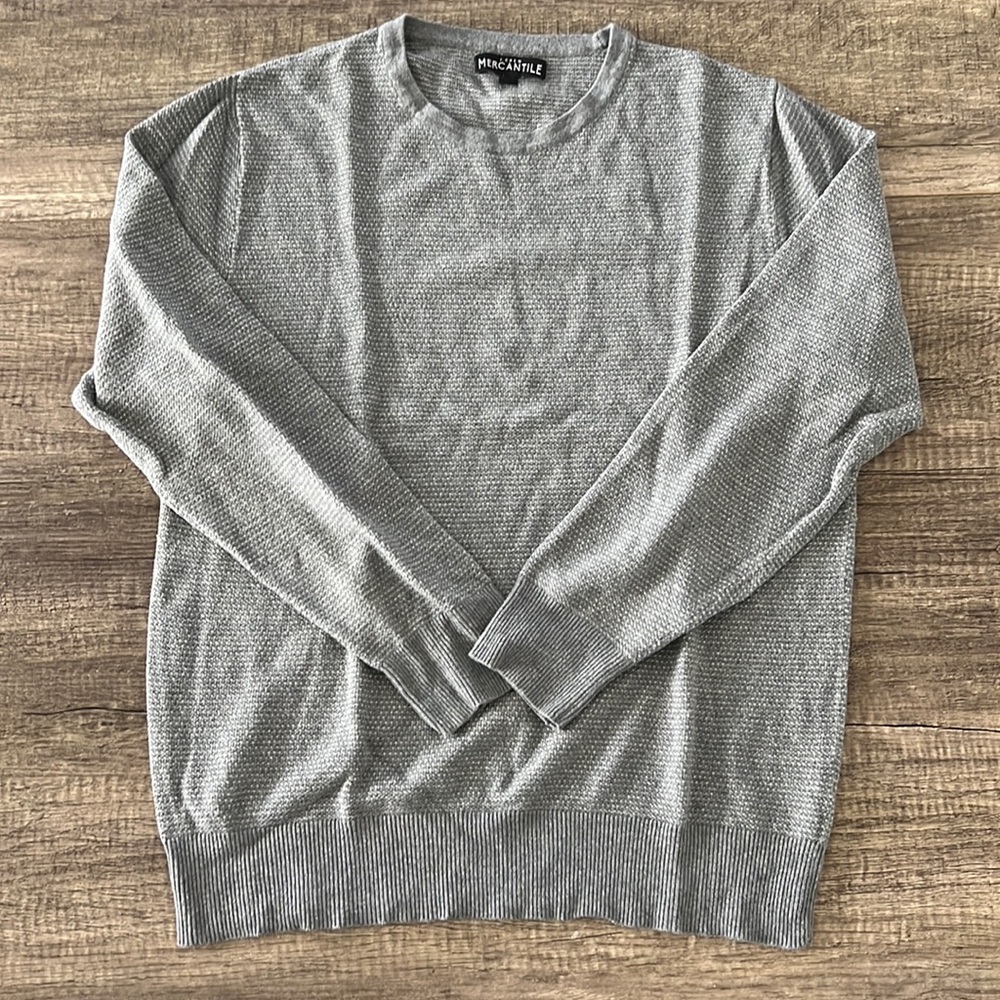 JCrew Mercantile Sweater - Size Large - Blue Gray color